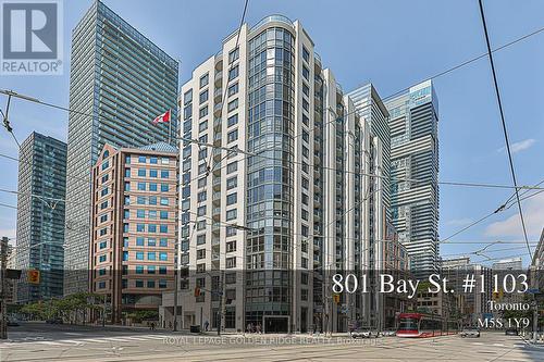 1103 - 801 Bay Street, Toronto (Bay Street Corridor), ON - Outdoor With Facade