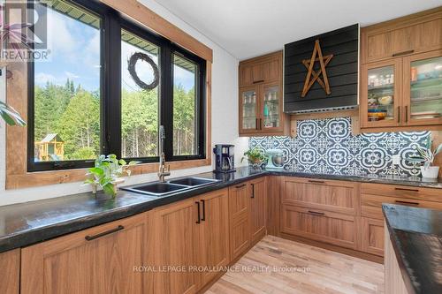 990 French Settlement Road, Tweed, ON - Indoor Photo Showing Kitchen With Double Sink