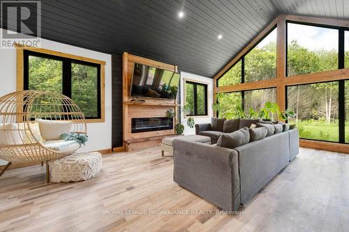 990 French Settlement Road, Tweed, ON - Indoor Photo Showing Other Room With Fireplace