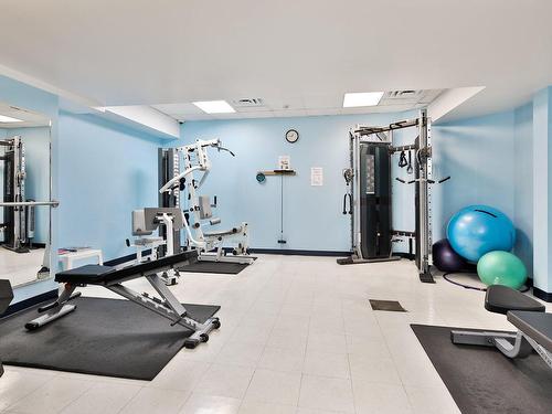 Exercise room - 1207-7630 Rue Du Mans, Montréal (Saint-Léonard), QC - Indoor Photo Showing Gym Room