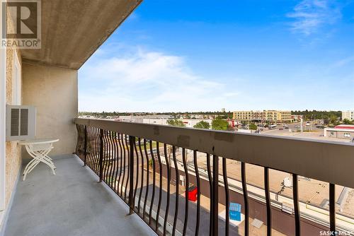 605 4045 Rae Street, Regina, SK - Outdoor With Balcony With Exterior