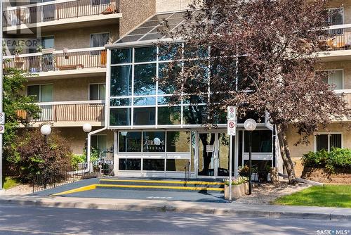 605 4045 Rae Street, Regina, SK - Outdoor With Balcony With Facade