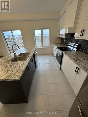 82 Hitchman Street, Brant, ON - Indoor Photo Showing Kitchen With Double Sink