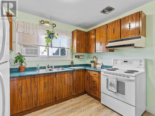 G - 164 Henry Street, Brantford, ON - Indoor Photo Showing Kitchen With Double Sink