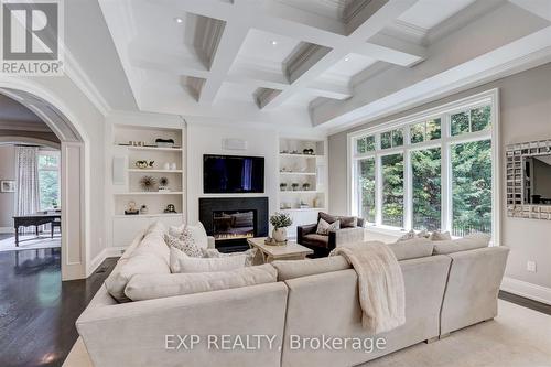 149 Dianne Avenue, Oakville (Old Oakville), ON - Indoor Photo Showing Living Room With Fireplace