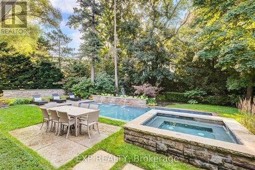 149 Dianne Avenue, Oakville (Old Oakville), ON - Outdoor With In Ground Pool With Backyard