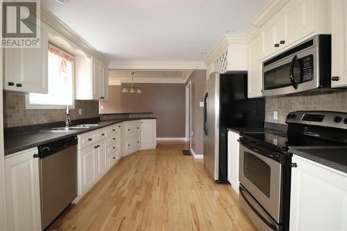 2-4 Old Cove Road, Rocky Harbour, NL - Indoor Photo Showing Kitchen