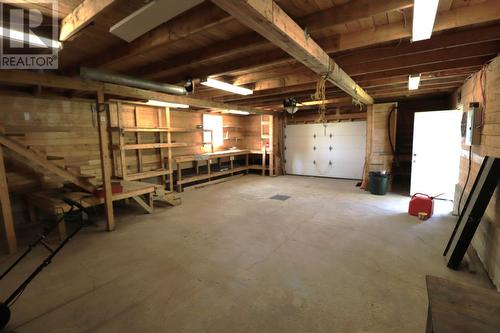 2-4 Old Cove Road, Rocky Harbour, NL - Indoor Photo Showing Garage