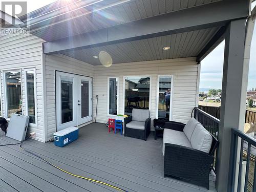 1844 88 Avenue, Dawson Creek, BC - Outdoor With Deck Patio Veranda With Exterior