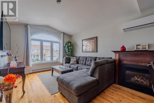 28 Brad Gushue Crescent, St. John'S, NL - Indoor Photo Showing Living Room With Fireplace