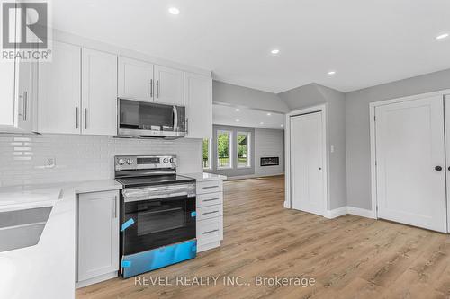 2940 Highway 3, Port Colborne, ON - Indoor Photo Showing Kitchen With Double Sink