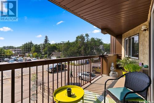 201 2727 Victoria Avenue, Regina, SK - Outdoor With Balcony With Exterior