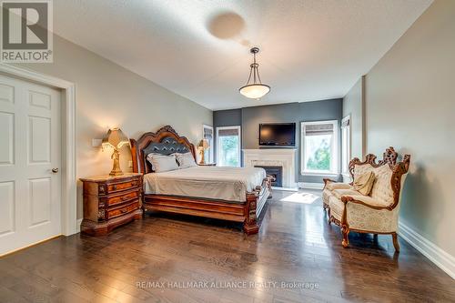 46 Ryland Terrace, Oakville, ON - Indoor Photo Showing Bedroom With Fireplace