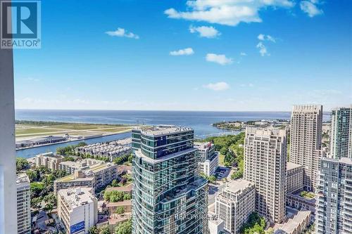 4216 - 19 Bathurst Street, Toronto (Waterfront Communities), ON - Outdoor With Body Of Water With View