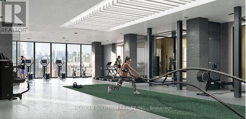 3502 - 319 Jarvis Street, Toronto, ON - Indoor Photo Showing Gym Room