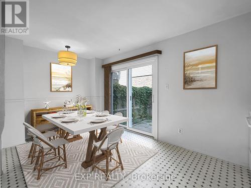 This room is virtually staged. - 11 - 135 Andover Drive, London, ON - Indoor Photo Showing Dining Room