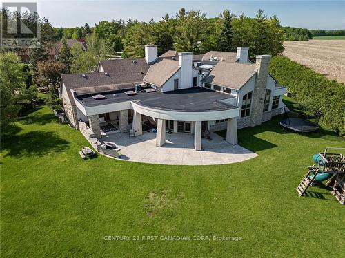 60 Sir Robert Place, Middlesex Centre (Arva), ON - Outdoor With Deck Patio Veranda