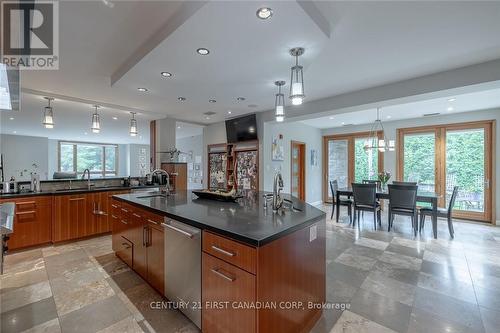 60 Sir Robert Place, Middlesex Centre (Arva), ON - Indoor Photo Showing Kitchen With Upgraded Kitchen