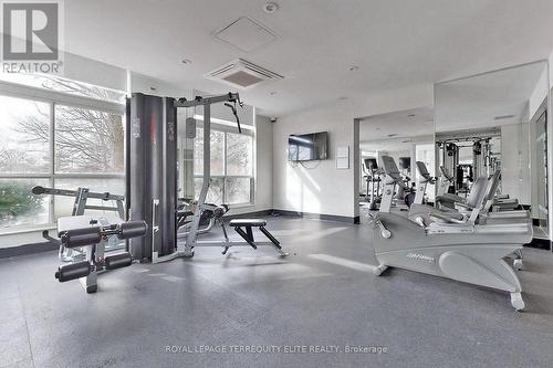 1912 - 23 Lorraine Drive, Toronto (Willowdale West), ON - Indoor Photo Showing Gym Room