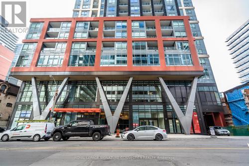 4115 - 108 Peter Street, Toronto (Waterfront Communities), ON - Outdoor With Balcony With Facade