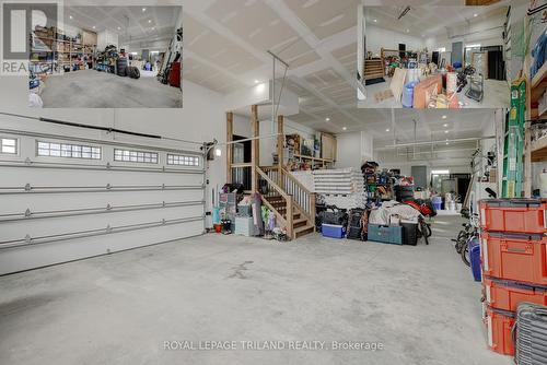 22345 Allen Road, Strathroy-Caradoc (Mount Brydges), ON - Indoor Photo Showing Garage