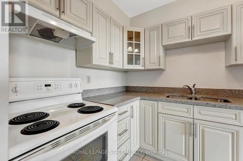 1505 - 2263 Marine Drive, Oakville (Bronte West), ON - Indoor Photo Showing Kitchen With Double Sink