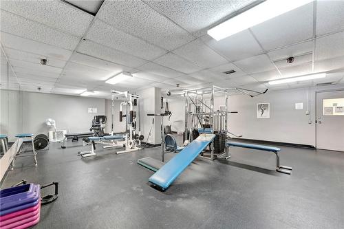 2263 Marine Drive|Unit #1505, Oakville, ON - Indoor Photo Showing Gym Room