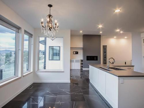 2304 Saddleback Drive, Kamloops, BC - Indoor Photo Showing Kitchen With Double Sink