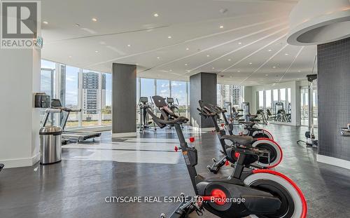 809 - 30 Gibbs Road S, Toronto (Islington-City Centre West), ON - Indoor Photo Showing Gym Room