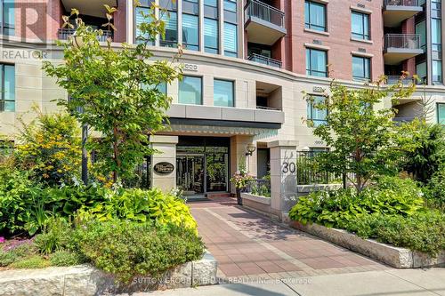 404 - 30 Old Mill Road, Toronto (Kingsway South), ON - Outdoor With Balcony With Facade