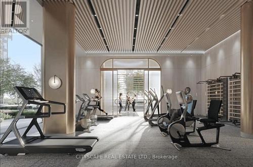 211 - 1415 Dundas Street E, Oakville, ON - Indoor Photo Showing Gym Room