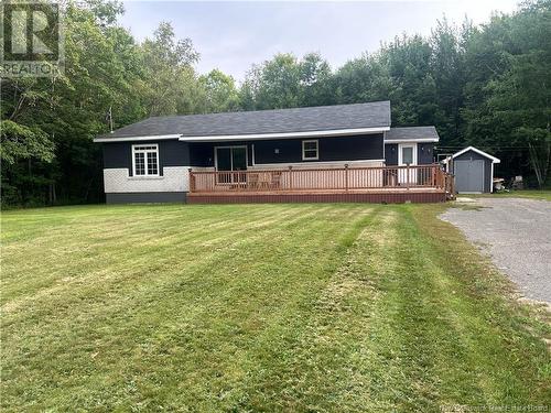 54 Logue Road, Minto, NB - Outdoor With Deck Patio Veranda