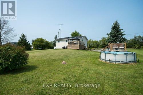 314 Hambly Road, Greater Napanee, ON - Outdoor With Above Ground Pool With Backyard