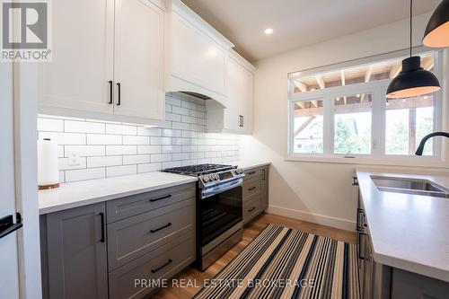 33977 Kildeer Drive, Bluewater, ON - Indoor Photo Showing Kitchen With Double Sink With Upgraded Kitchen