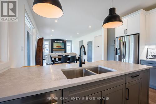 33977 Kildeer Drive, Bluewater, ON - Indoor Photo Showing Kitchen With Double Sink