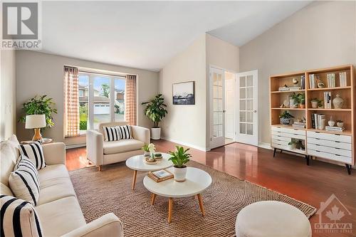 VIRTUALLY STAGED - 1497 Bourcier Drive, Ottawa, ON - Indoor Photo Showing Living Room