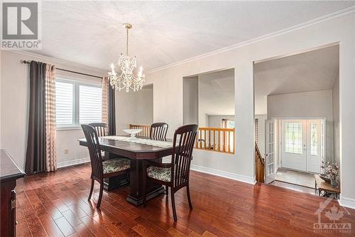 1497 Bourcier Drive, Ottawa, ON - Indoor Photo Showing Dining Room