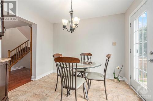 1497 Bourcier Drive, Ottawa, ON - Indoor Photo Showing Dining Room