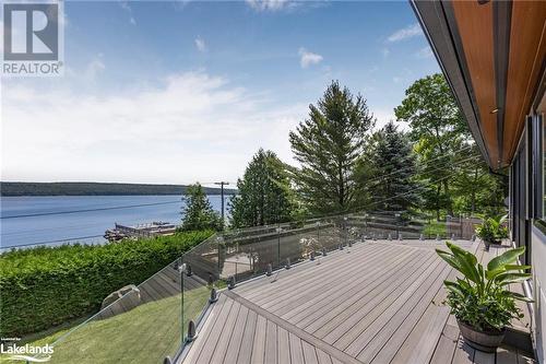 237 West Shore Drive, Tiny, ON - Outdoor With Body Of Water With Deck Patio Veranda With View