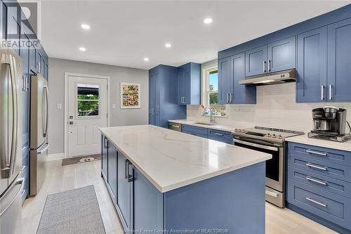 1745 Balfour, Windsor, ON - Indoor Photo Showing Kitchen With Upgraded Kitchen