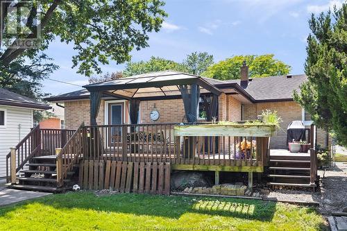 3296 Mckay Avenue, Windsor, ON - Outdoor With Deck Patio Veranda