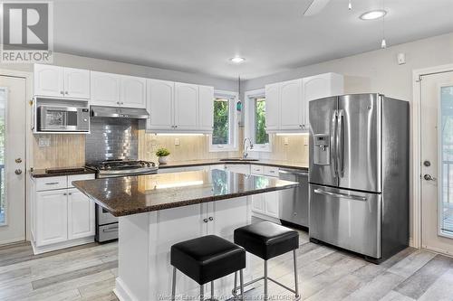 3296 Mckay Avenue, Windsor, ON - Indoor Photo Showing Kitchen With Stainless Steel Kitchen With Upgraded Kitchen