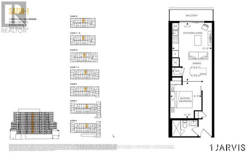 1515 - 1 Jarvis Street, Hamilton (Beasley), ON - Other