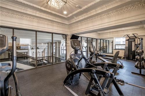 112 King Street E|Unit #1003, Hamilton, ON - Indoor Photo Showing Gym Room