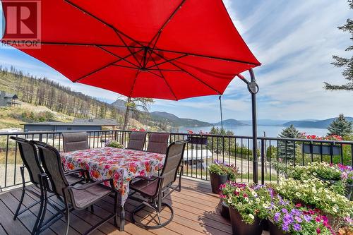 36 Kenyon Road, Vernon, BC - Outdoor With Body Of Water With Deck Patio Veranda With View With Exterior