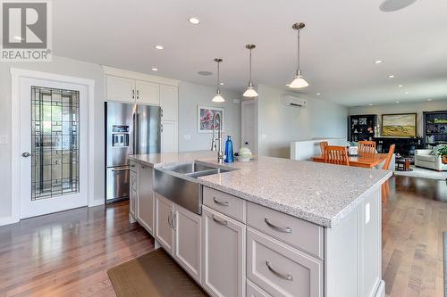 36 Kenyon Road, Vernon, BC - Indoor Photo Showing Kitchen With Double Sink With Upgraded Kitchen