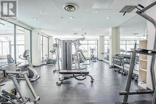 1611 - 7 Bishop Avenue, Toronto (Newtonbrook East), ON - Indoor Photo Showing Gym Room