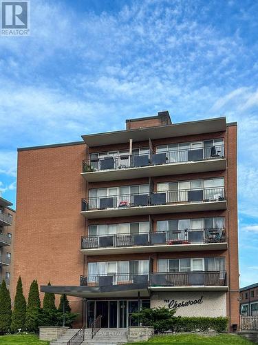 207 - 371 Lakeshore Road W, Mississauga, ON - Outdoor With Balcony