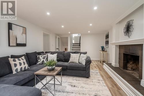 656 King Road, Burlington (Lasalle), ON - Indoor Photo Showing Living Room With Fireplace