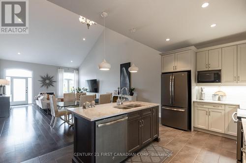 2263 Callingham Drive, London, ON - Indoor Photo Showing Kitchen With Stainless Steel Kitchen With Double Sink